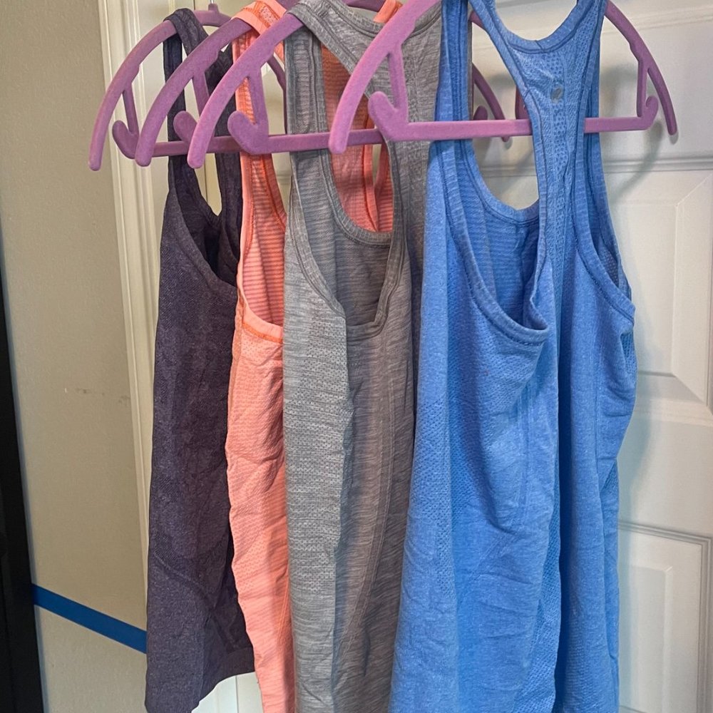Lululemon Swiftly Tech Tank's Bundle Of 4 - image 2